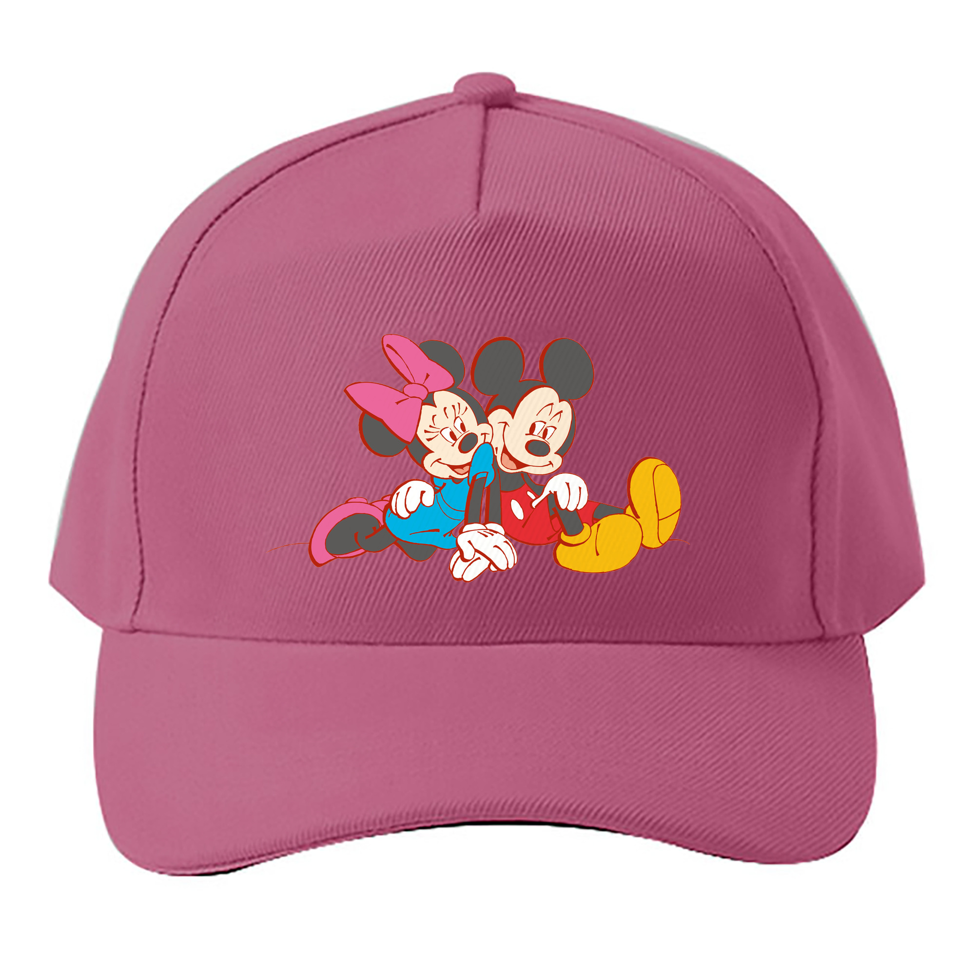 （画像用） ミッキーマウス Mickey Mouse ベースボールキャップ 綿100％ 男女兼用 帽子 スポーツ